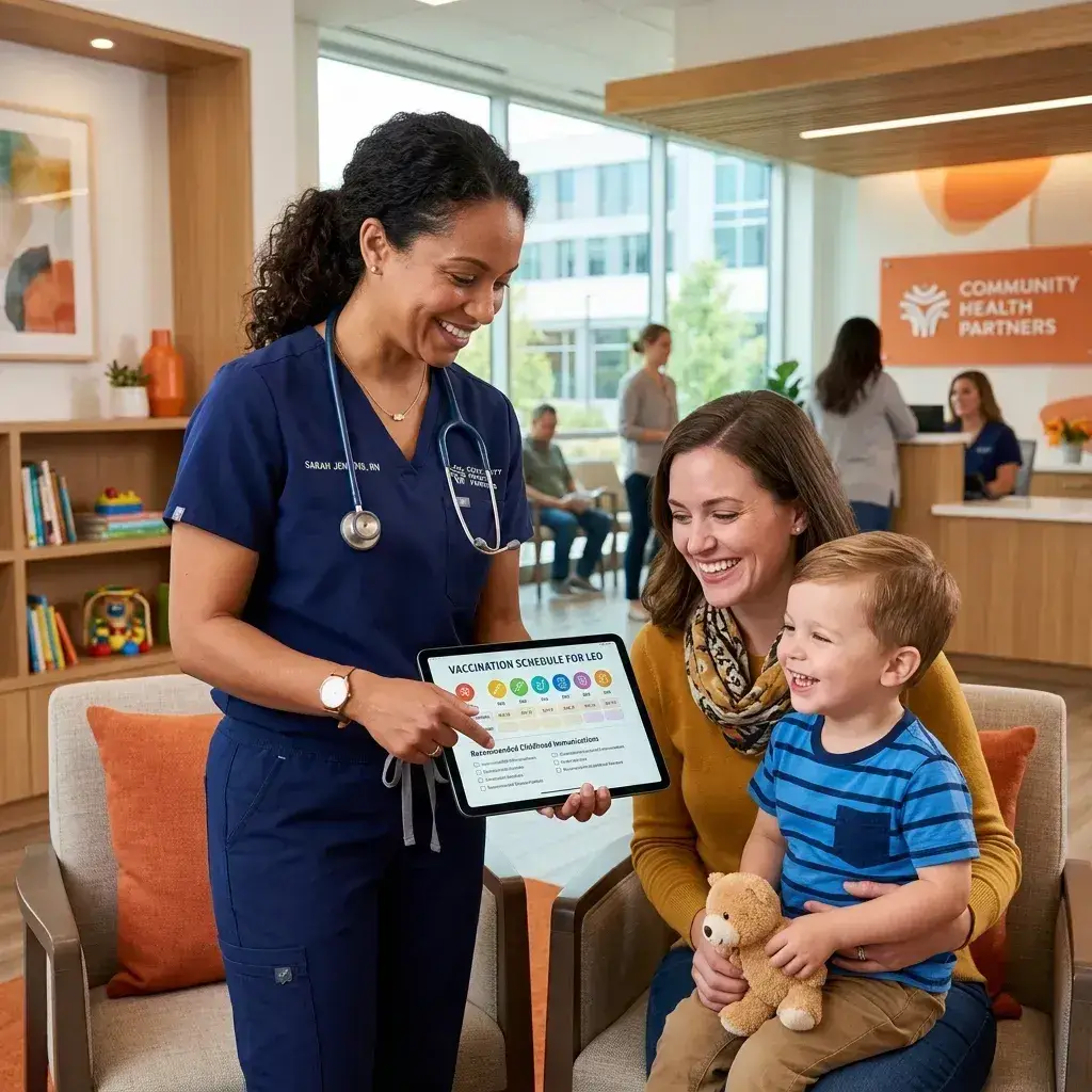 Pediatric software for community health and vaccination clinics